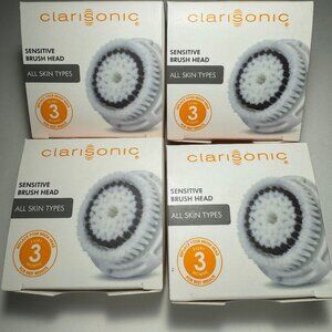 Clarisonic Sensitive Facial Cleansing Brush Head Replacement 4 PACK